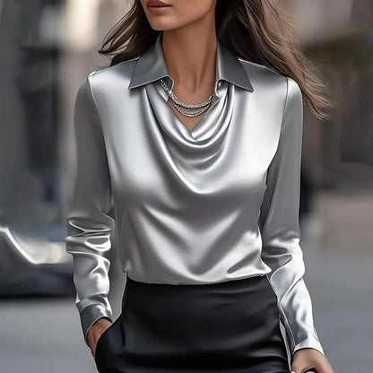 Chloé Satin Blouse