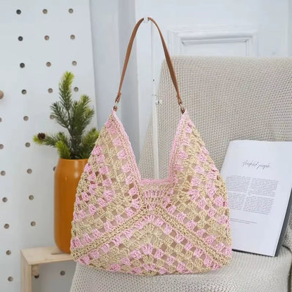 Boho Crochet Shoulder Bag