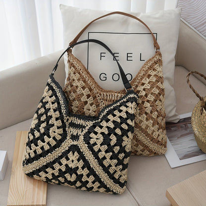 Boho Crochet Shoulder Bag